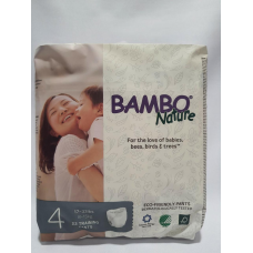 Підгузки-трусики Bambo Nature 4 розмір 8-15 кг. 22  шт. Данія