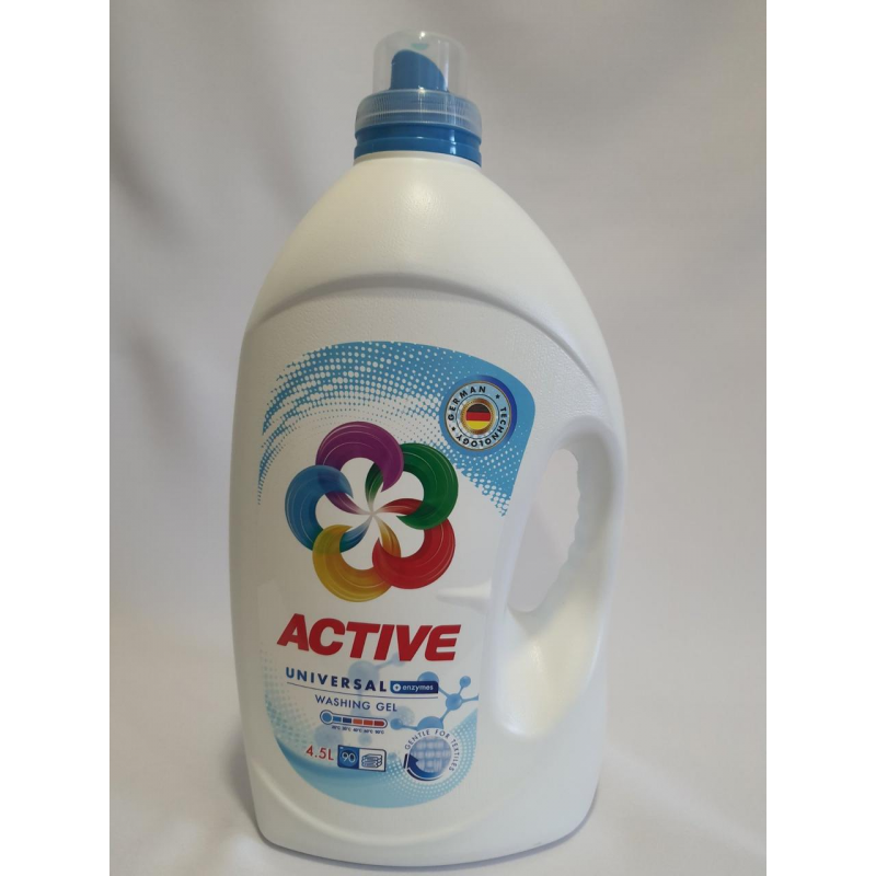 Гель-концентрат для прання Active universal  універсальний   4,5 л.