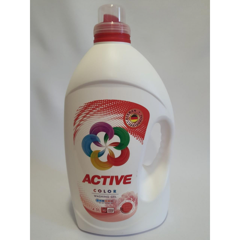 Гель-концентрат для прання Active color (для кольорового)  4,5 л.